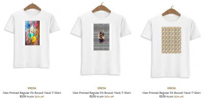 Ajio : Upto 82% Off On Vikesa Clothing | For Men
