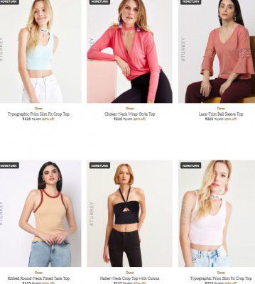 Ajio : Upto 92% OFF - Oxxo (Turkey) Womens Clothing | Starts At Rs.120