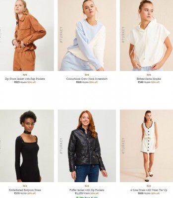 Ajio : Upto 85% OFF - Xint [Turkey] Womens Clothing 
