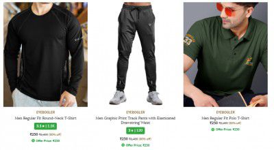 Ajio : Upto 88% Off On Eyebogler Clothing | For Mens