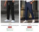 Ajio : Upto 90% Off On Poshax Men Trousers & Pants | Start At Rs 500...