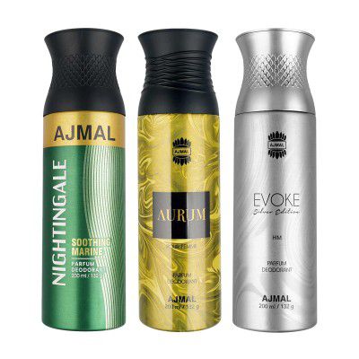 Ajmal 1 Nightingale for Men & Women 200ML Combo pack of 3 (Total 600ML)