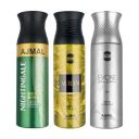 Ajmal 1 Nightingale for Men & Women 200ML Combo pack of 3 (Total 600ML)...