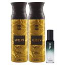 Ajmal 2 Aurum Deo 200ML & Prose EDP 20ML Pack of 3 (Total 420ML) for Men & Women...