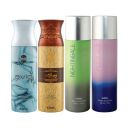 AJMAL Ajmal 1 Avid Homme For Men Wisal Dhahab And Women Deodorants Each 200 Ml Combo Pack Of 4 ' Total...