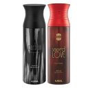 Ajmal Carbon Homme & Sacredlove Deodorant Spray Gift For Men & Women (200 ml, Pack of 2)...