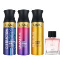 Ajmal Distraction & Magnetize & Persuade Deo each 200ML & Neea EDP 20ML Pack of 4 (Total 620ML)...
