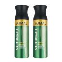 AJMAL Nightingale Spray Deodorant For Men & Women Marine, Woody, 200 Ml, Pack Of 2, 2 Count...