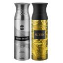 Ajmal SilverShade & Aurum Deodorants Gift For Men & Women (200 ml, Pack of 2)...