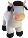 AK TOYS Super Soft Lovable Huggable Cute Cartoon Character Cow - 30 cm (Black, White)...
