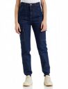 AKA CHIC Women Tapered Fit High Rise Cotton Non Stretchable Jeans...
