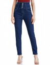 AKA CHIC Women's High Rise Slim Fit Jeans...