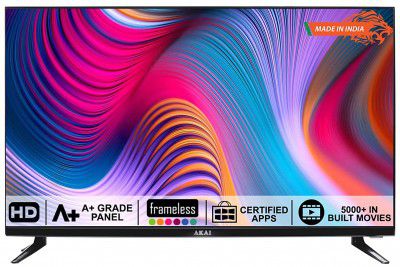 AKAI 32" HD Ready Smart LED TV AKLT32S-DFL9W (2021 Model)