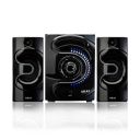 AKAI Jazz MS2445 46W RMS 2.1 Channel Multimedia Speakers Home Theater System with High Bass and Supporting Bluetooth 5.0, USB, AUX, FM & Remote Control...