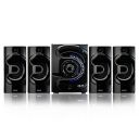 AKAI Jazz MS4460 62W RMS 4.1 Channel Multimedia Speakers Home Theater System with High Bass and Supporting Bluetooth 5.0, USB, AUX, FM & Remote Control...