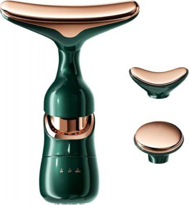 AKRIZA 2 in 1 Electric Face Massager for Glowing Skin - Green