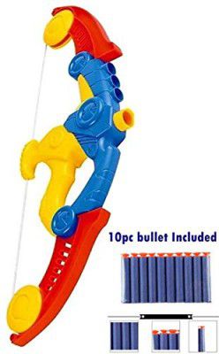 Akrobo - AKRS0969 Blaze Storm Toys with Soft Child Safe Bullets (Eagle Eye - Bow and Arrow - with 10 Soft Bullets)