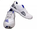 Aks Australia Cricket Studs Rubber White/Blue Size 12 With Wrist Band Cotton 5" Black...