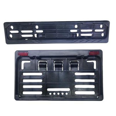 Aksmit Bike Number Plate Plastic Frame or Holder for Hight Security Number Plate for Bike | IND Number Plate Frame (Standard Size for All Bikes)