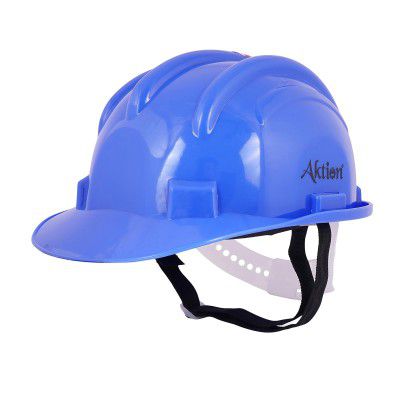 Aktion AK H11_BLU Safety Helmets Nape Type, IS 2925:1984 Color: Blue, Pack of 1