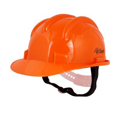 Aktion AK H11_ORG Safety Helmets Nape Type, IS 2925:1984 Color: Orange