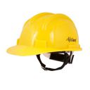 Aktion AK H12_YLW Safety Helmets Rachet Type, IS 2925:1984 Color: Yellow, Pack of 20...