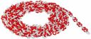 Aktion Safety Plastic Chain AK-PCS - Size 8 mm x 48 mm, Red and White (Pack of 10)...