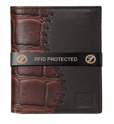 AL FASCINO Wallets for men leather original purses for men
