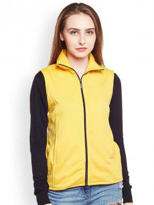 Alano Womens Pink Coloured Solid Jacket