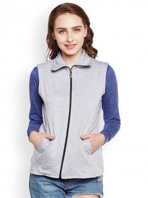 Alano Womens Pink Coloured Solid Jacket