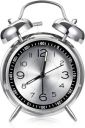 Alarm Clock for Heavy Sleepers Loud Clock for Adults, Metal 4 Inches Twin Bell Table Clock with Backlight Alarm Clocks for Students Decoration Bedroom/Office (Metal Silver)...