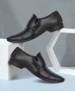 ALBERTO TORRESI  Alberto Torresi Signature By AT/Office Wear/Toecap Slip On Shoe Slip On For Men  (Black , 6)...