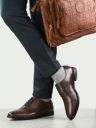 ALBERTO TORRESI  Alex Toecap 700 Broad Fit Formal Shoes Lace Up For Men  (Brown , 8)...