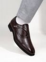 ALBERTO TORRESI  Hungary Series 606 Versatile Brown Formal Monk Strap For Men  (Brown , 6)...