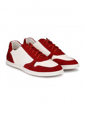 ALBERTO TORRESI Raynard Sneakers (RED+White+RED, Numeric_9)