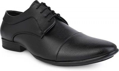 ALBERTO TORRESI  Signature By AT/Office Wear/Party Wear Toe Cap Shoes For Men  (Black , 9)