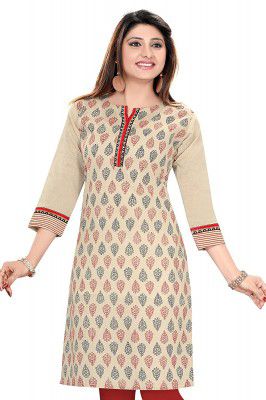ALC Creation Womens Cotton Straight Kurta