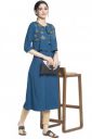 ALC Creation Women's Crepe Skinny Kurta...