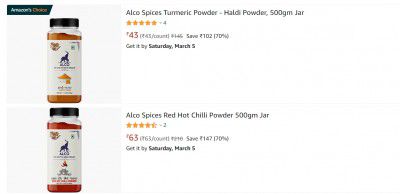 Alco Spices Food Up to 70% off