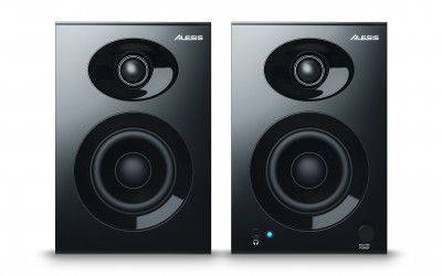 Alesis Elevate 3 MKII | 20W Powered Gaming or Studio Desktop Speakers  
