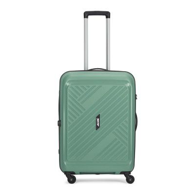 ALFA Aristocrat Polypropylene Rhino Check-in 65 Cm (Medium) 4 Spinner Wheels Trolley Bags (Green)