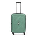 ALFA Aristocrat Polypropylene Rhino Check-in 65 Cm (Medium) 4 Spinner Wheels Trolley Bags (Green)...