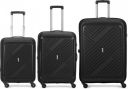 ALFA Hard Body Set of 3 Luggage 4 Wheels - Rhino 3P Set (Cabin+ Medium+Large) - Trolley Bag...
