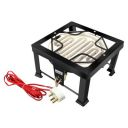 ALFALITE 1500W SQ-BLACK Electric Kitchen Cooking Heater And Room Heater Electric Cooking Heater...