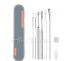 AliCreation® 7PCS Ear Wax Remover, Stainless Steel Earpick Ear Cleaner Set, Ear Wax Removal Kit tool with Storage Box...