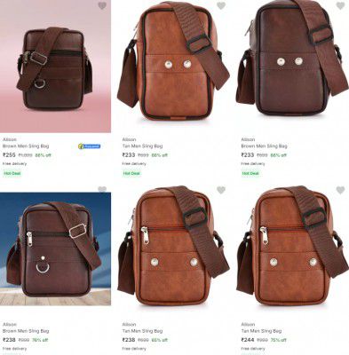Alison Cross Body Bags Starts @233