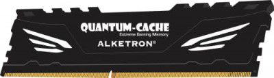 ALKETRON Quantum Cache – 16GB DDR4 3200MHz CL16 RAM UDIMM(SDRAM) PC4-25600 - Over clocked Gaming Desktop Memory with Heat Sink - XMP Compatible - 3 Year Warranty