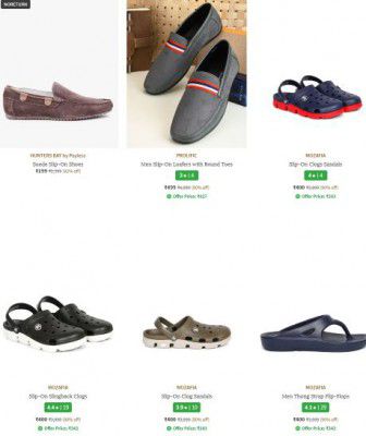 [ All Brand ] Upto 91% Off On Mens Footwear | Starts At Rs.49