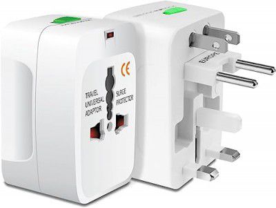 All-in-One Universal Travel Adapter, Upto 6A, Universal Socket