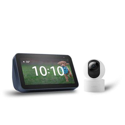 All New Echo Show 5-2nd Gen (Blue) combo with Mi Smart Camera